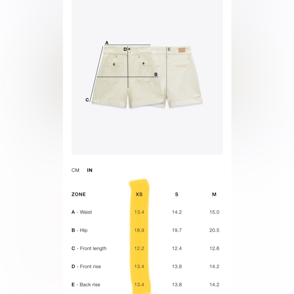 SOLD: NWT ZARA Embroidered Skort - Picture 7 of 7